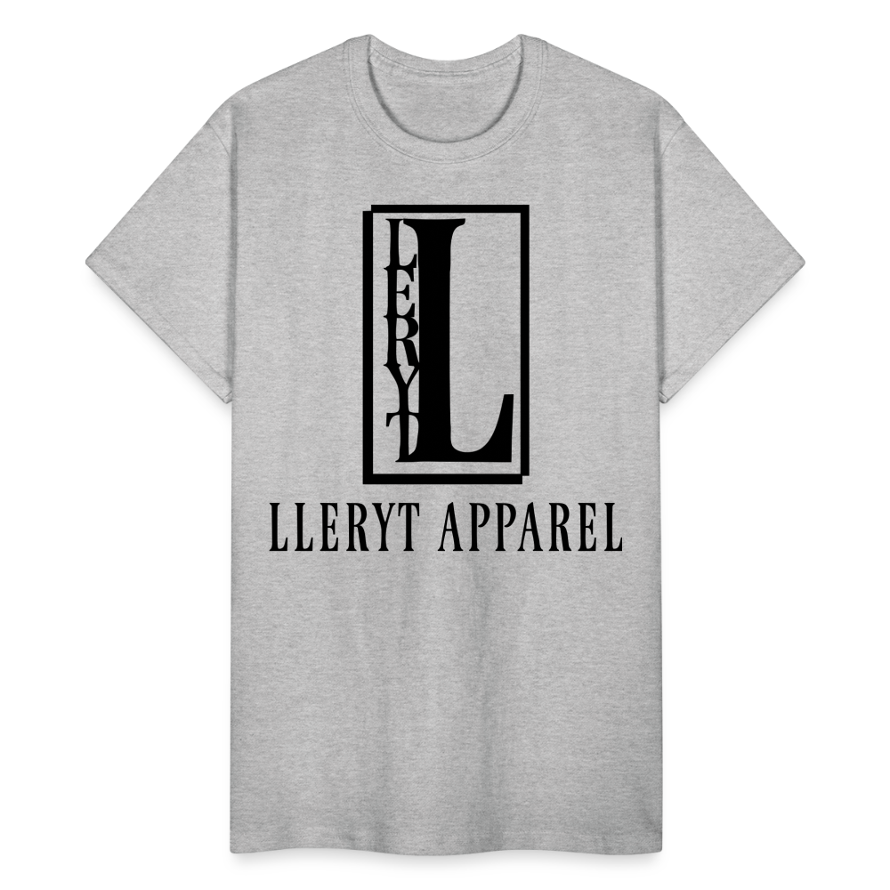 "Lleryt Apparel Logo" T-Shirt (Gray) - heather gray