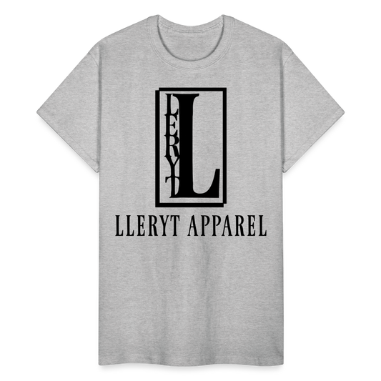 "Lleryt Apparel Logo" T-Shirt (Gray) - heather gray