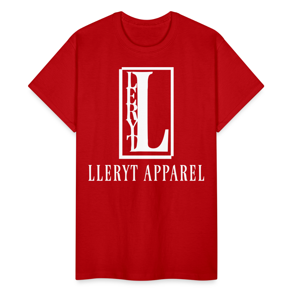 "Lleryt Apparel Logo" T-Shirt (Red) - red