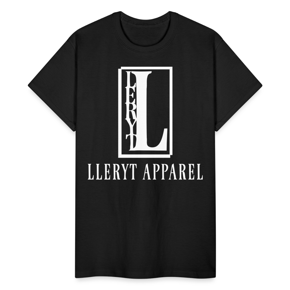 "Lleryt Apparel Logo" T-Shirt (Black) - black