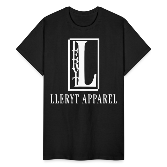 "Lleryt Apparel Logo" T-Shirt (Black) - black