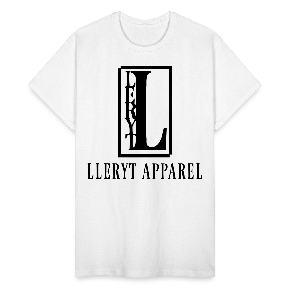 "Lleryt Apparel Logo" T-Shirt (White) - white