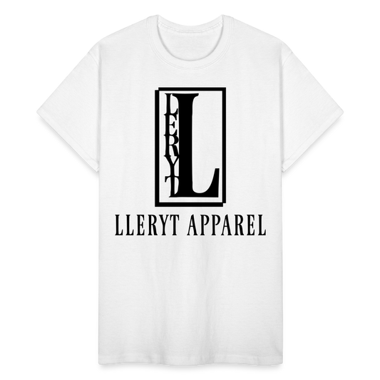 "Lleryt Apparel Logo" T-Shirt (White) - white